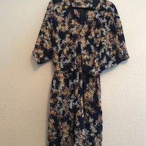Floral Kimono Dress